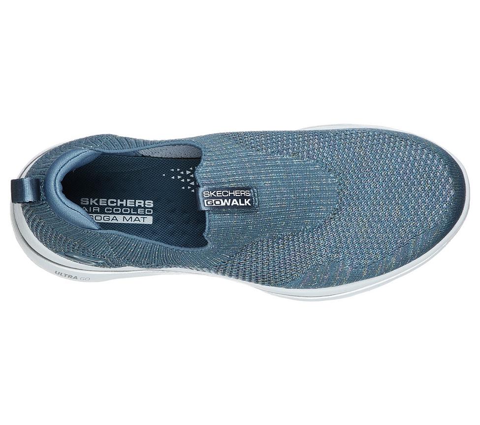 Incaltaminte Skechers GOwalk 5 Vanzare - Pantofi Dama Albastri